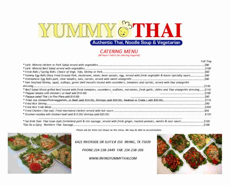 Thai Catering Near Me Services